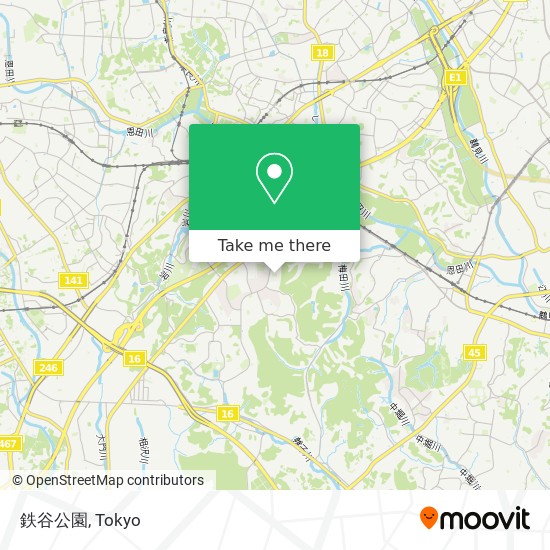 鉄谷公園 map