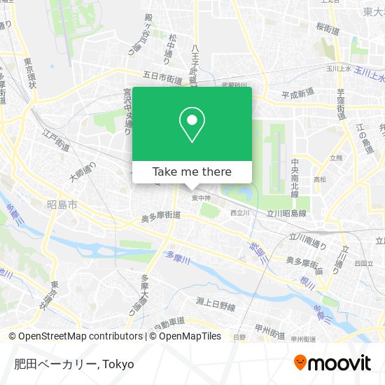 肥田ベーカリー map
