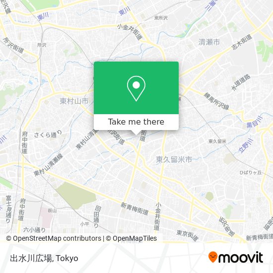 出水川広場 map