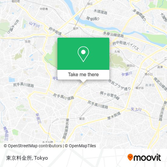 東京料金所 map