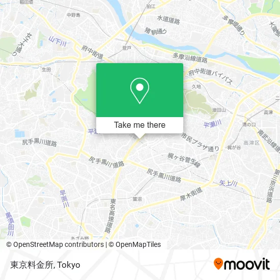 東京料金所 map