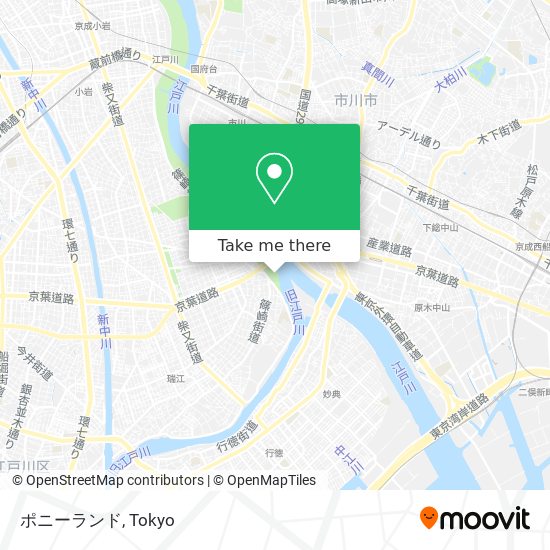 ポニーランド map