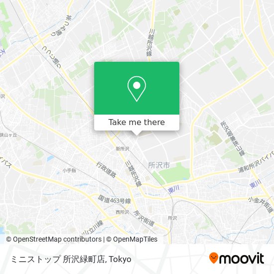 ミニストップ 所沢緑町店 map