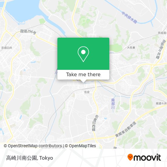 高崎川南公園 map