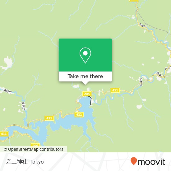 産土神社 map