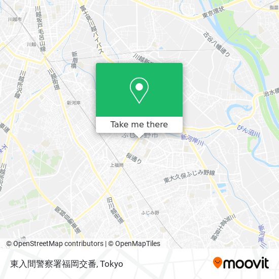 東入間警察署福岡交番 map