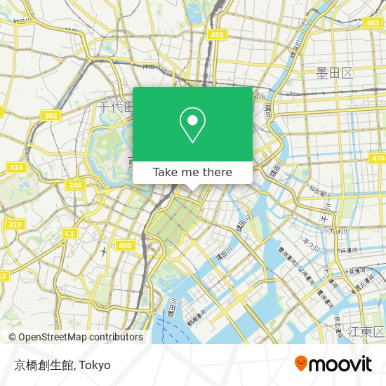 京橋創生館 map