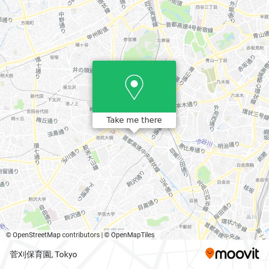 菅刈保育園 map