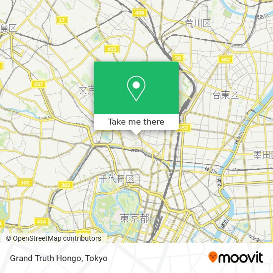 Grand Truth Hongo map