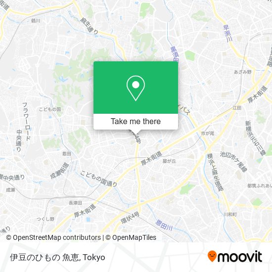 伊豆のひもの 魚恵 map