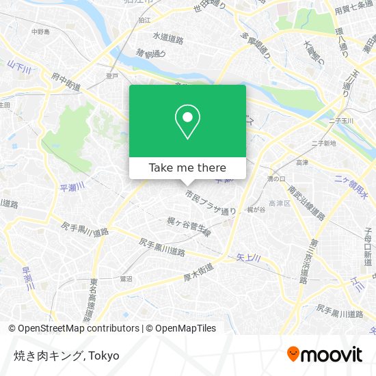 焼き肉キング map