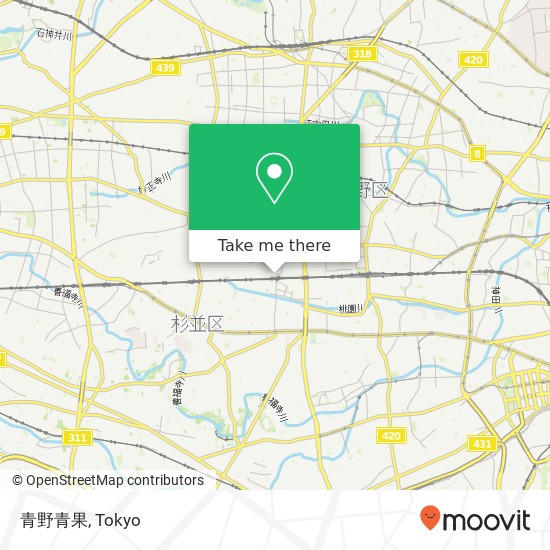 青野青果 map
