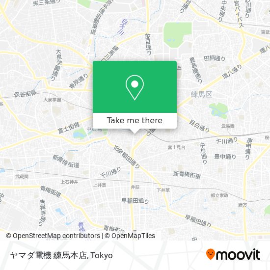 ヤマダ電機 練馬本店 map