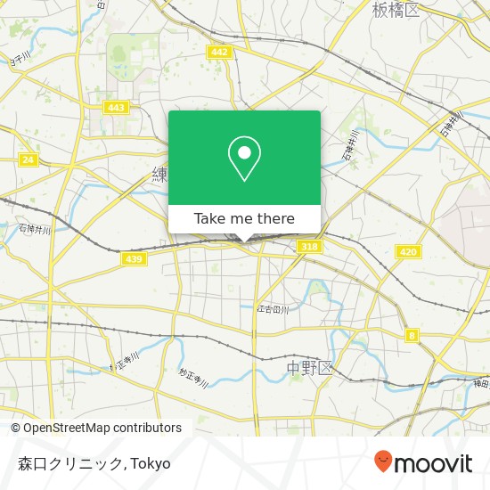 森口クリニック map