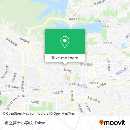 市立第十小学校 map