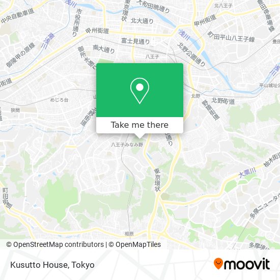 Kusutto House map
