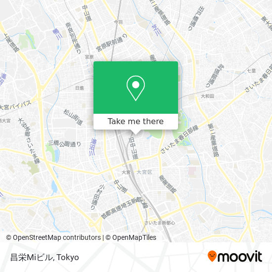 昌栄Miビル map