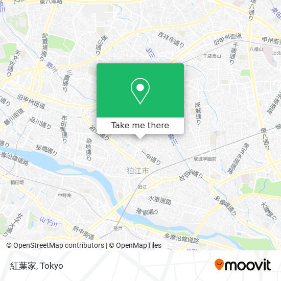 紅葉家 map