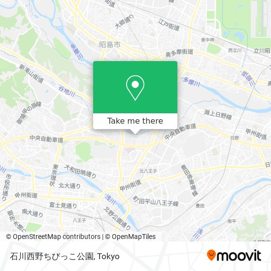 石川西野ちびっこ公園 map