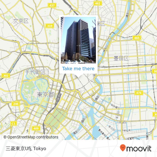 三菱東京Ufj map