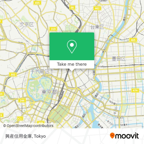 興産信用金庫 map