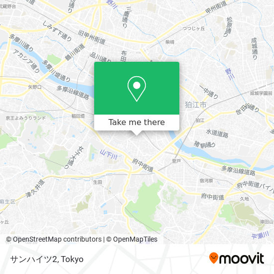 サンハイツ2 map