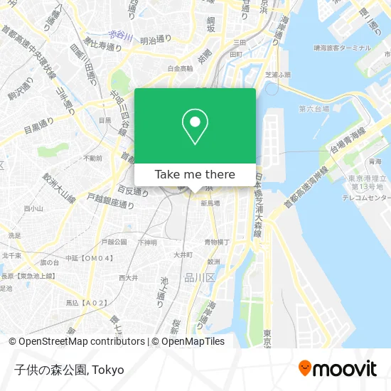 Children's Forest Park map