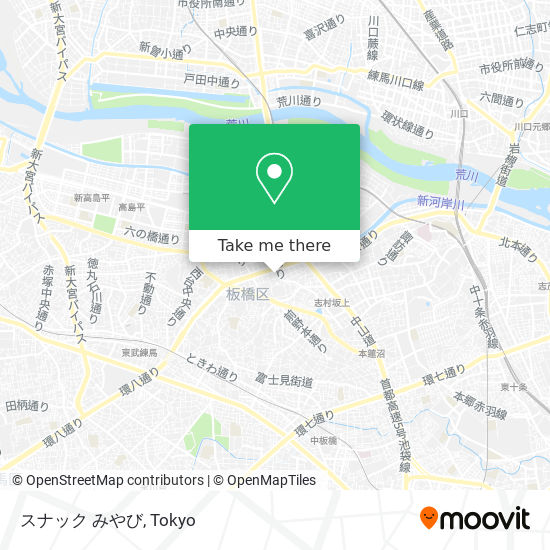 スナック みやび map