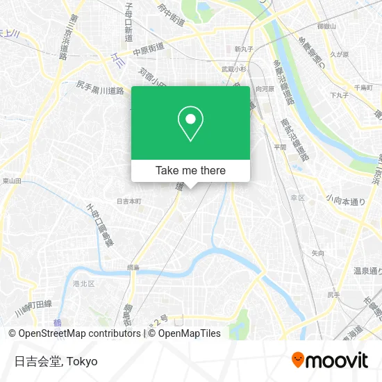 日吉会堂 map