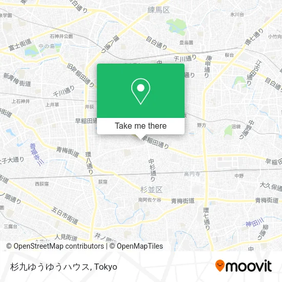 杉九ゆうゆうハウス map