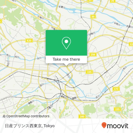 日産プリンス西東京 map