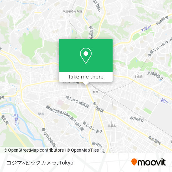 コジマ×ビックカメラ map