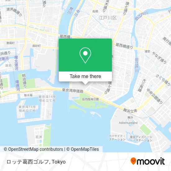 ロッテ葛西ゴルフ map