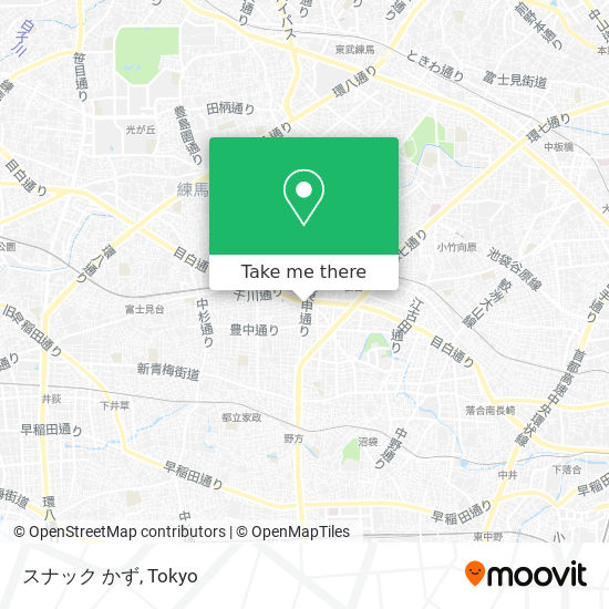 スナック かず map