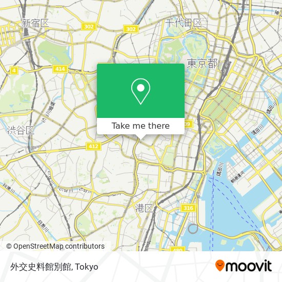 外交史料館別館 map