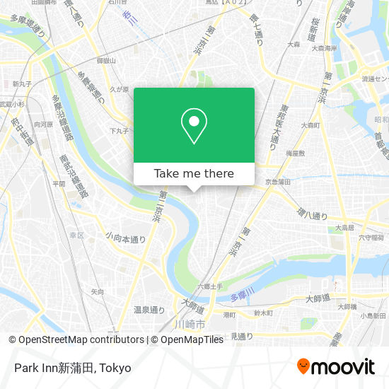 Park Inn新蒲田 map