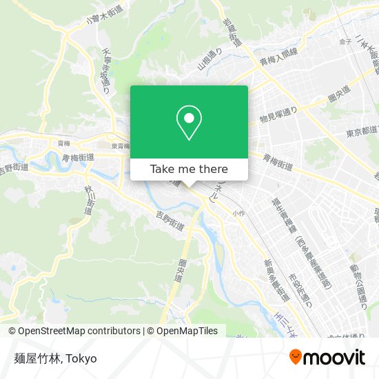 麺屋竹林 map