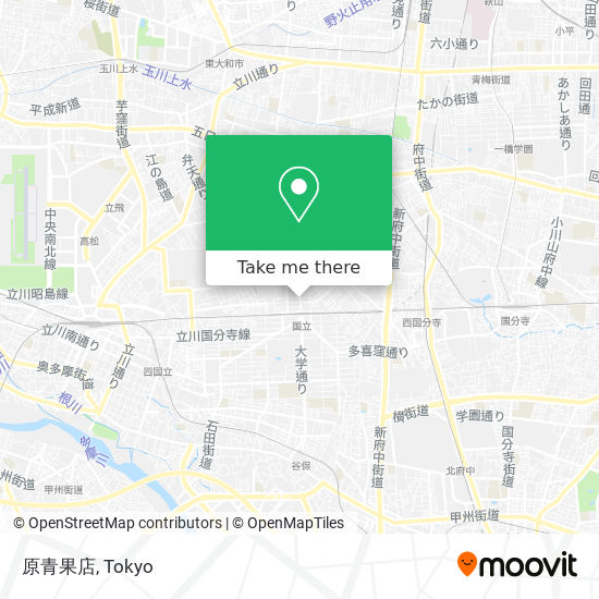 原青果店 map