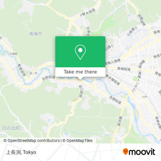 上長渕 map