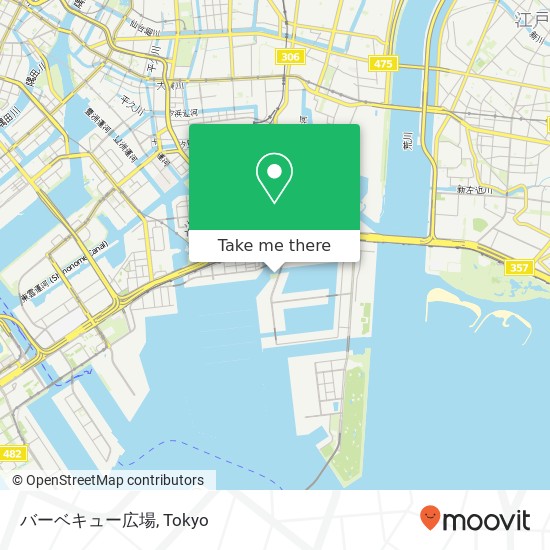 バーベキュー広場 map