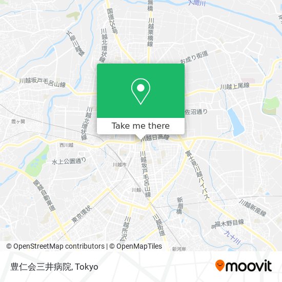 豊仁会三井病院 map