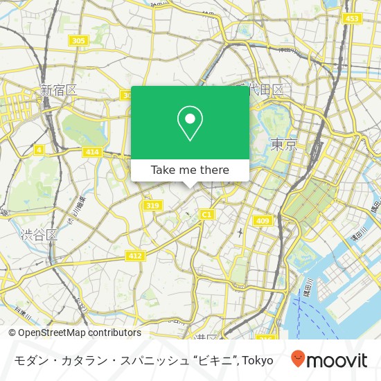 モダン・カタラン・スパニッシュ “ビキニ” map