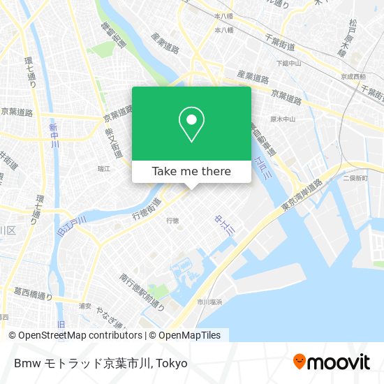 Bmw モトラッド京葉市川 map