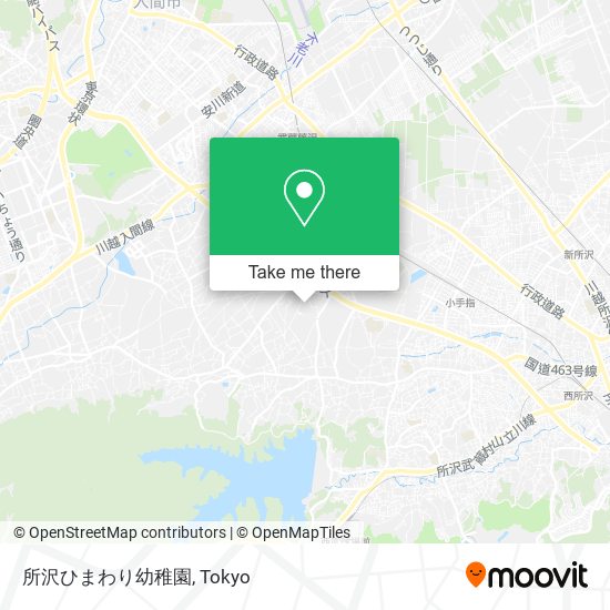 所沢ひまわり幼稚園 map