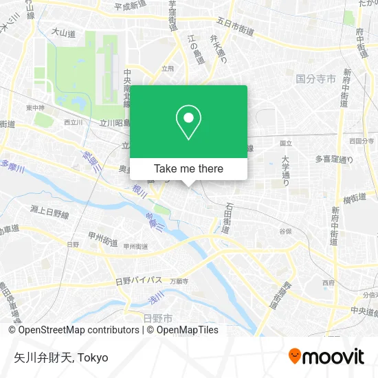 矢川弁財天 map