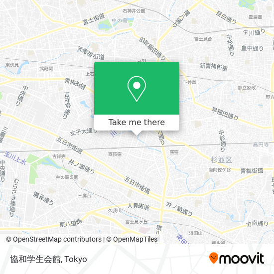 協和学生会館 map