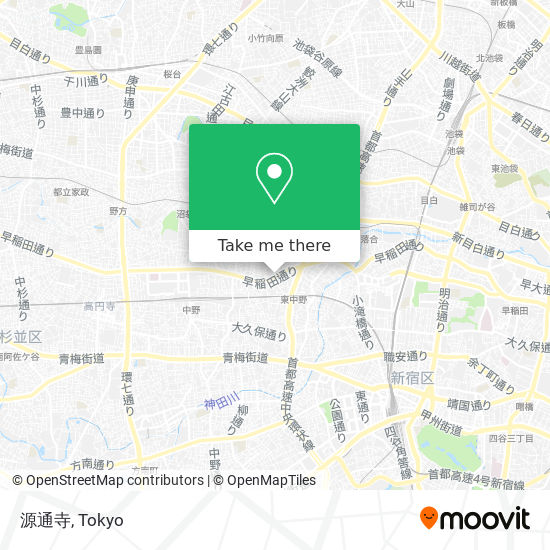 源通寺 map