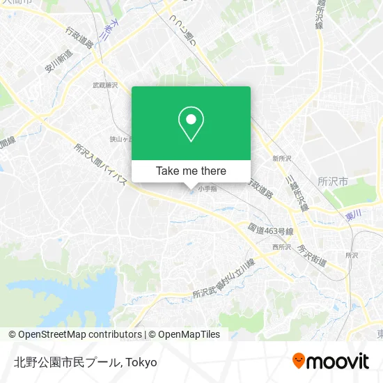 北野公園市民プール map