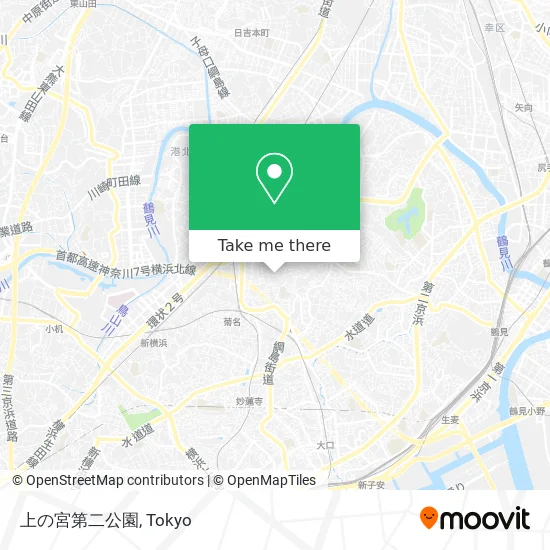 上の宮第二公園 map