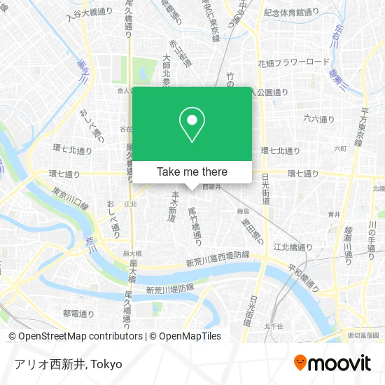アリオ西新井 map